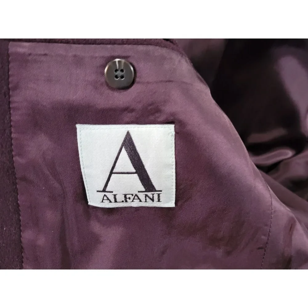Alfani Sport Coat Men's 40R Wool Cashmere Blend Three Button‎ Fully Lined *READ*